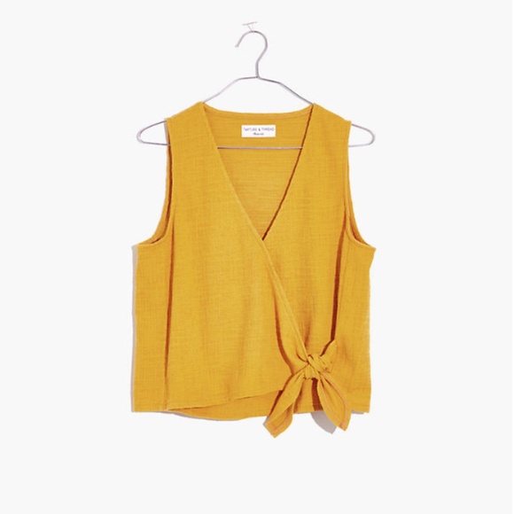 Madewell Tops - Madewell Wrap-Tie Tank Top